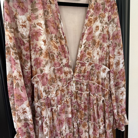 Multicolor boutique floral dress - Picture 7 of 7